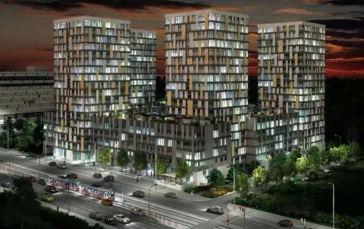 Residence Garden Tower - 8 Min Do Centra, Garaz 프라하 외부 사진